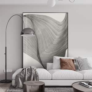 黑白灰装饰画现代简约