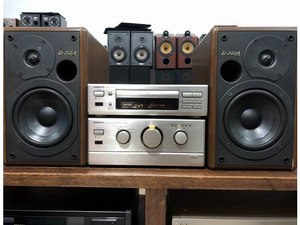二手原装日本安桥/onkyo a-911mltd 发烧hifi组合音响,100伏