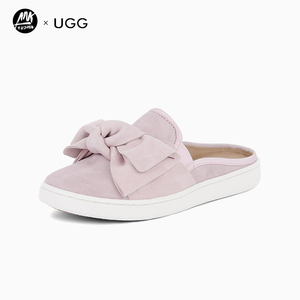 00振邦兴业淘宝ugg女鞋 专柜正品 羊毛皮时尚休闲百搭穆勒鞋包头半