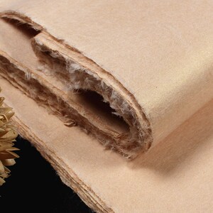 雁皮古法金宣纸