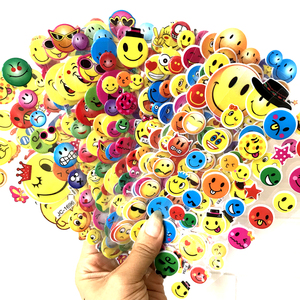 儿童贴纸笑脸表情多彩立体粘贴画幼儿小粘贴宝宝奖励diy相册贴画