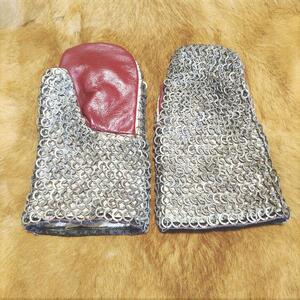 200人付款淘宝-订购-中世纪锁子手甲 骑士链甲护手