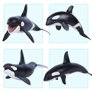 仿真虎鲸玩具海洋动物模型杀人鲸海底生物鲸鱼男儿童科教认知礼物
