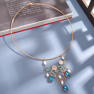 古风项圈瑶遇见神鹿璎珞汉元素王者荣耀瑶瑶公主古装饰品汉服项链