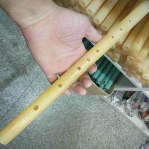 定制加工天然玉器白玉玉笛鲁山绿玉萧乐器湖北米黄玉笛子乐器