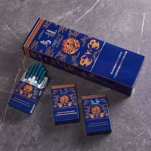 金陵十二钗香烟蓝色图片