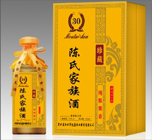 陈氏家宴私人定制家族酒酱香型白酒收藏酒百家姓定制纪念接待用酒