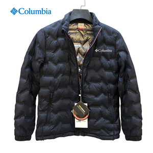 哥伦比亚休闲羽绒服男女春秋季立领轻薄款热能反射短款保暖外套