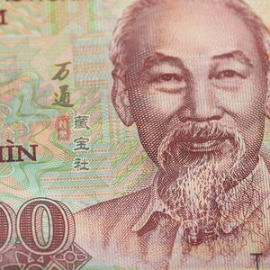 外币纸币真币越南