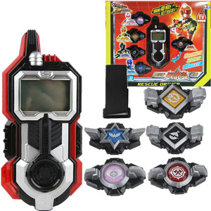 正版巨神战击队3超救豪华版战能先锋变套装变身器变形召唤器玩具