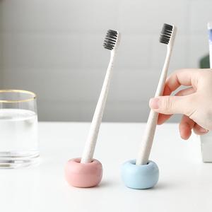 家用陶瓷牙刷座牙具座创意牙刷架情侣牙刷洗涑漱口杯置物瓷托座架