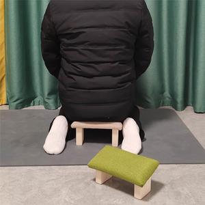 跪坐凳实木跪凳鸭子坐凳子支踵正坐凳子人体工程学矫正坐姿椅儿童