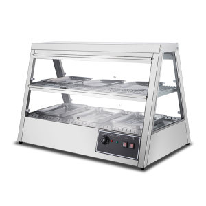 商用保温柜炸鸡汉堡蛋挞保温箱不锈钢加热恒温保湿食品展示柜