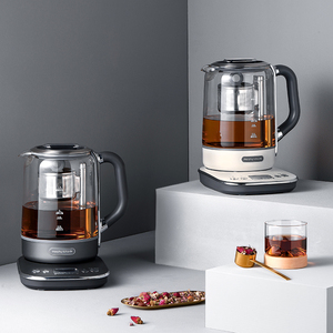 摩飞多功能升降煮茶器家用大容量花茶壶办公室全自动小型养生电壶