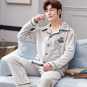 罗丽丝睡衣男冬季