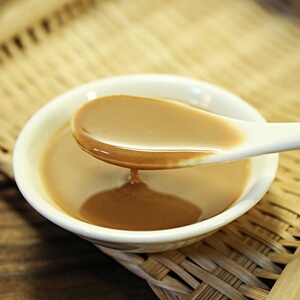 东北石磨芝麻酱农家芝麻酱纯现磨火锅蘸料热干面酱3斤桶装包邮