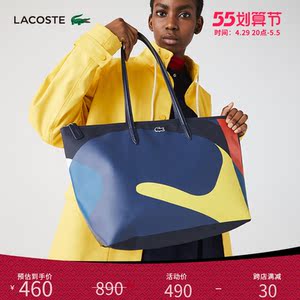 lacoste法国鳄鱼女包春季大容量抽象托特包单肩包女|nf3238sj