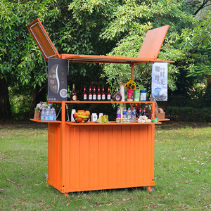 网红活动摆摊鲜花车花架可移动地摊车创意促销花车集市摊位售货车_阿