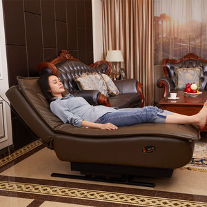 电动摇床沙发躺椅大人折叠午休椅懒人单人按摩理疗床老人逍遥床椅