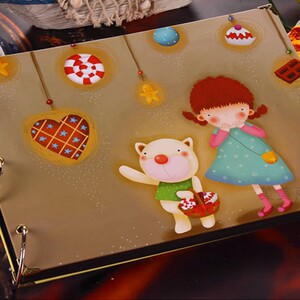 生日卡表白卡手绘本diy相册手工创意浪漫自制情人节纪念册.