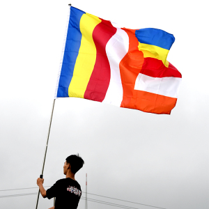 五色佛旗寺院旗帜彩旗法轮旗莲花旗帜佛教旗帜寺庙旗寺院旗禅寺药师佛