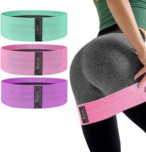 臀部训练带弹力带阻力带拉力带健身翘臀圈弹力圈女弹力绳深蹲臀带