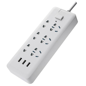 新款 拳霸3usb插座手机充电插线板插板排插接线板线长1.8/2.5/5米