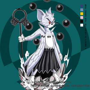 火影忍者联名猫和老鼠潮牌鸣人宇智波鼬汤姆猫杰瑞鼠秋冬男士卫衣