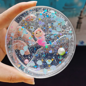 m家的正版起泡胶水晶泥解压越玩越大的少女心无毒史莱姆原液泥巴