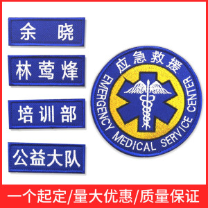 蓝天救援队胸章