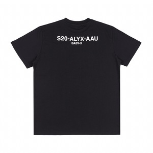 alyx 1017 基础款 简约 字母logo圆领 情侣款 短袖t恤