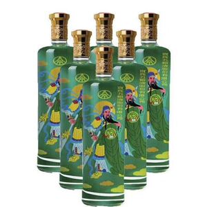 干一杯绵柔42度/52度关公酒475mlx6瓶纯粮浓香型高度白酒整箱包邮