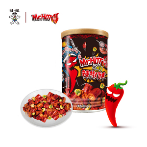 旺旺mr.hot辣人香脆辣椒子挑逗辣椒酥网红小零食小吃休闲食品64g
