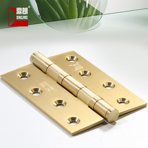鼎朗木门合页加厚带轴承平开重型门五金不锈钢铰链折叠大合叶10寸