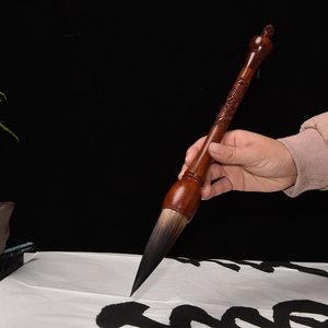 墨海游龙特大号斗笔大毛笔 写大号对联春联专用 成人大字抓笔榜书特大