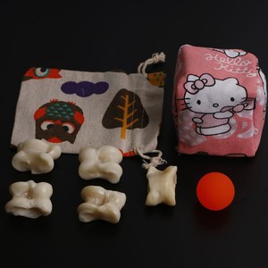 包后消遣玩耍拐子m游戏骨头石子怀旧80骨经典小玩具沙羊记忆