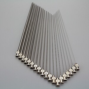 不秀琇绣綉纲刚计头精密点胶不锈钢针头 长针管 实验平口 加长注