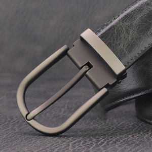 头层牛皮男士皮带男真皮针扣休闲腰带男潮流年轻人时尚软面西裤带