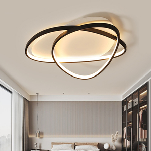 卧室灯黑白简约现代