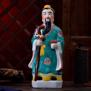 陶瓷神医站姿华佗佛像薬王医圣妙手回春中医祖师名医神像摆件
