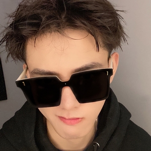 潮男墨镜男高级感痞帅ins太阳镜2022年新款网红潮流太阳眼镜女士