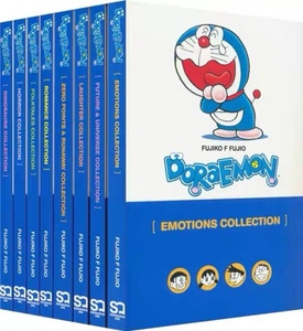 Doraemon 哆啦A梦 机器猫 漫画8册套装儿童经典英语漫画书