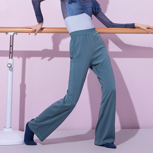 舞蹈裤阔腿直筒