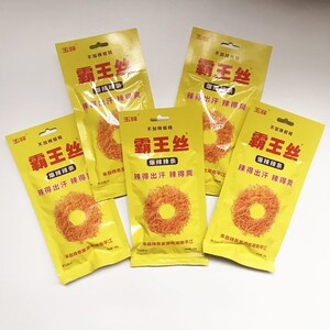 600人付款天猫玉峰霸王丝爆辣辣条65g/儿时零食小吃休