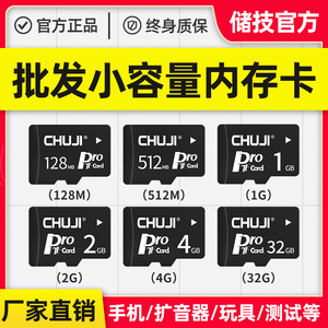 储技批发小容量tf卡内存卡2g内存卡工厂测试扩音器micro sd卡音响手机TF卡2GB储存卡广场舞音箱歌曲mp3存储卡