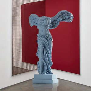 希腊石膏树脂人像胜利女神摆件大号艺术创意客厅雕塑石膏像