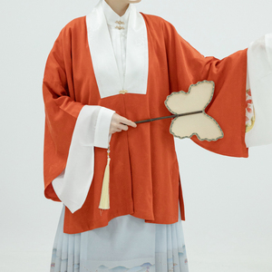 春山集传统服饰明制合领衫——旧色