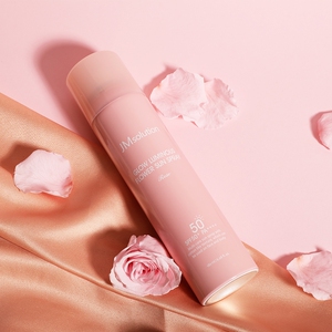 人气原装进口jmsolution肌司研粉恋防晒喷雾蔷薇版180ml提亮肤色