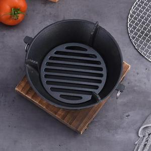 肉碳号炉火锅烤盘烧烤碳火炉户外干锅锅炉烤火炉炭火盆加热小fjyi