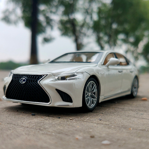 雷克萨斯ls500h仿真1/32汽车合金模型男孩玩具车声光回力收藏摆件